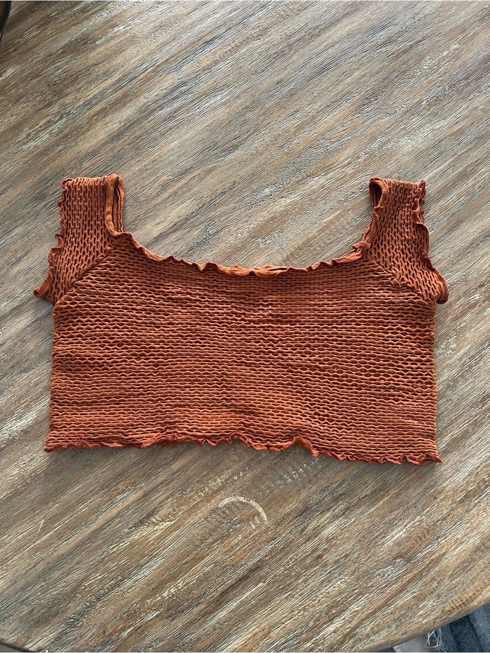 Free People Off Shoulder Crop Top - M/L